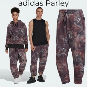 Adidas Parley 7/8 Joggers Ocean Drop Crotch Harem Pants Limited Organic Cotton